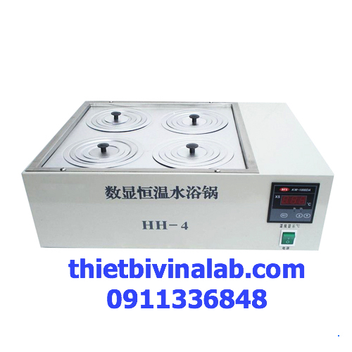 Bể nâng nhiệt 12 lít 4 chỗ HH-4